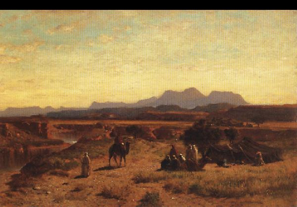 Samuel Colman Desert Encampment